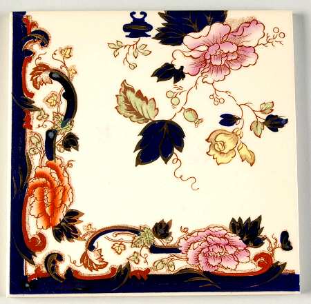 Mandalay Blue Multicolor 6" Wall Tile