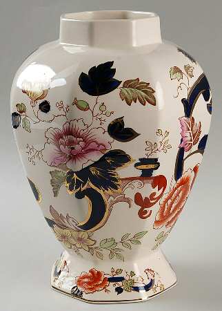 Mandalay Blue Multicolor Tokyo Vase No Lid