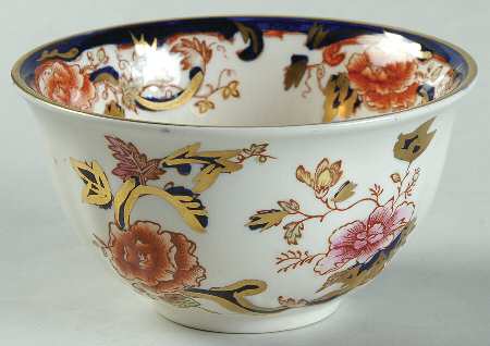 Mandalay Blue Multicolor Open Rice/Sugar Bowl