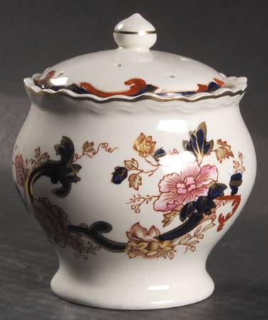 Mandalay Blue Multicolor Garlic Keeper & Lid