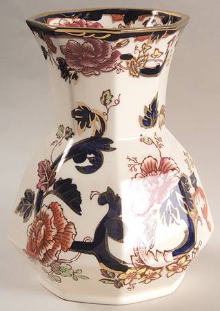 Mandalay Blue Multicolor 6" Vase