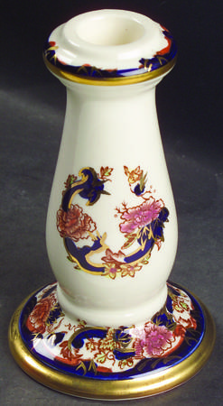 Mandalay Blue Multicolor Bruges Candlestick