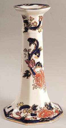 Mandalay Blue Multicolor 6" Candlestick