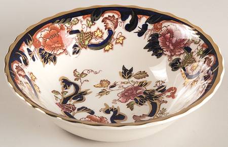 Mandalay Blue Multicolor Coupe Cereal Bowl