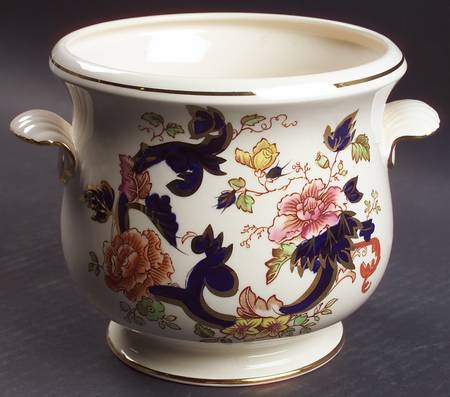 Mandalay Blue Multicolor 6" Cachepot