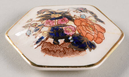 Mandarin Lid for Miniature Ming Jar