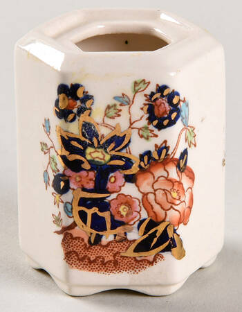 Mandarin Miniature Hexagonal Box, No Lid