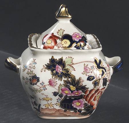 Mandarin Sugar Bowl & Lid