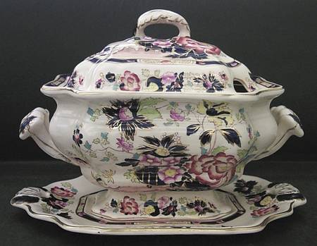 Mandarin Tureen & Lid w/Underplate