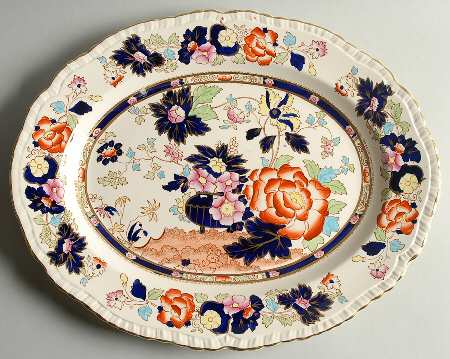 Mandarin 15" Oval Serving Platter