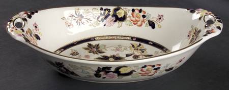 Mandarin 10" Oval Handled Bowl
