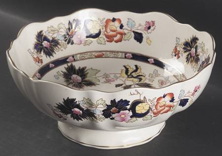 Mandarin Bruges Footed Salad Bowl