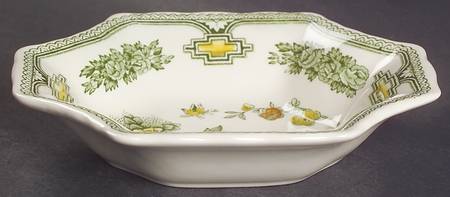 Manchu Green Multicolor Medium Sweet Meat Dish