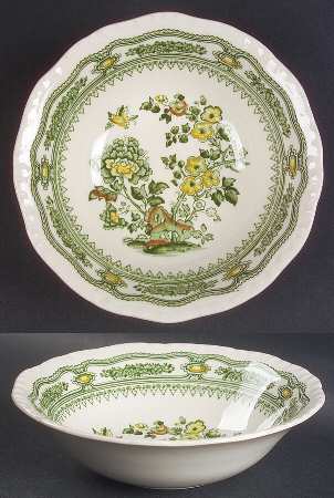 Manchu Green Multicolor Coupe Cereal Bowl