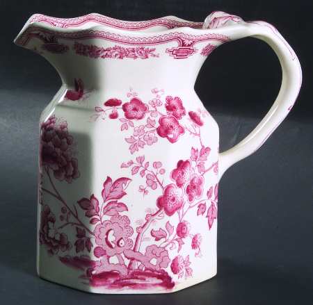 Manchu Pink 40 Oz Fenton Jug