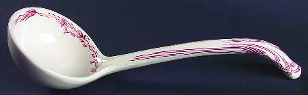 Manchu Pink Tureen Ladle