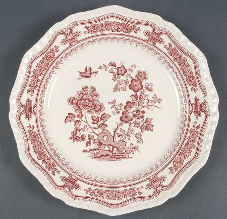 Manchu Pink Dinner Plate