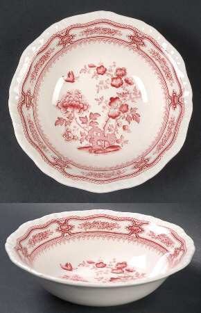 Manchu Pink Coupe Cereal Bowl