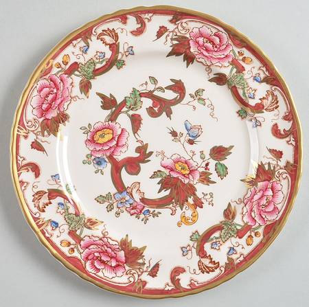 Mandalay Red Salad Plate