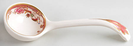 Mandalay Red Solid Piece Sauce Ladle