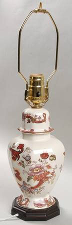 Mandalay Red Petit Tokyo Electric Lamp Base