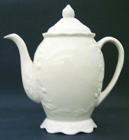 Mason's Oak Cream Coffee Pot & Lid