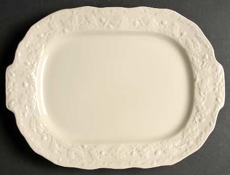 Mason's Oak Cream 14" Oval Serving Platter