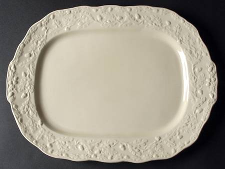 Mason's Oak Cream 16" Oval Serving Platter