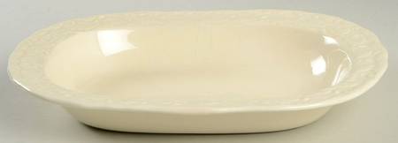 Mason's Oak Cream 9" Oval Vegetable Bowl