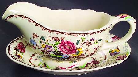 Nabob Gravy Boat & Underplate/Relish