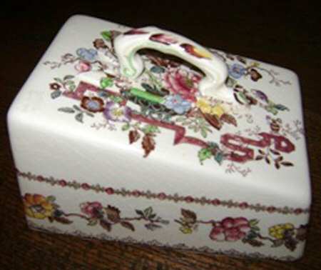 Nabob Cheese Dish Lid, Lid Only (Wedge)
