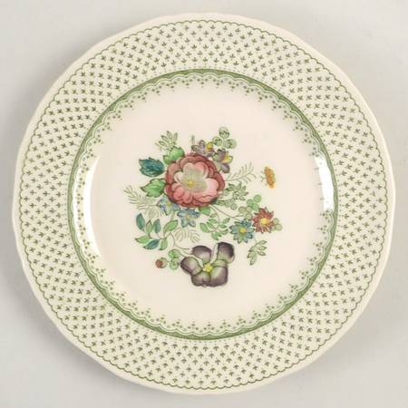 Paynsley Green Multicolor Bread & Butter Plate