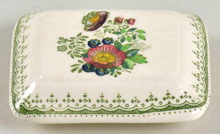 Paynsley Green Multicolor Lid for Fan Jar