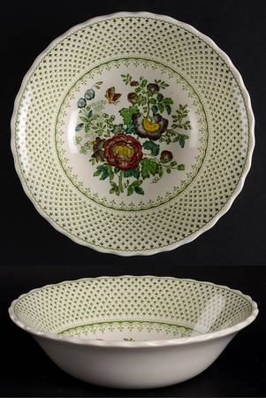 Paynsley Green Multicolor Coupe Cereal Bowl