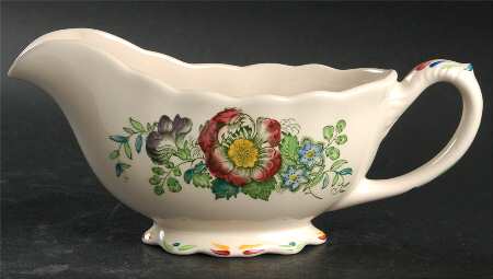 Paynsley Green Multicolor Gravy Boat