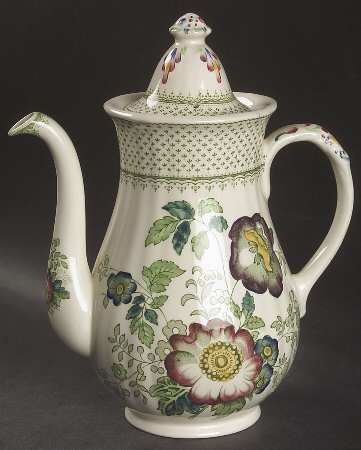 Paynsley Green Multicolor Small Coffee Pot & Lid
