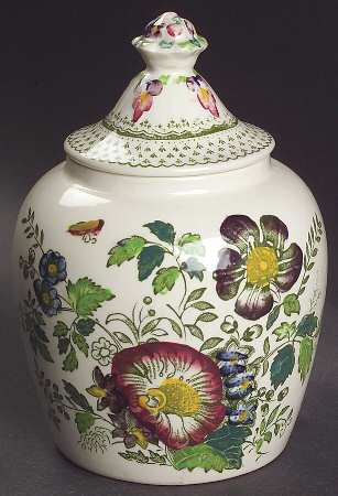 Paynsley Green Multicolor Jam/Jelly & Lid