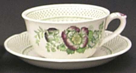 Paynsley Green Multicolor Breakfast Cup & Saucer Set