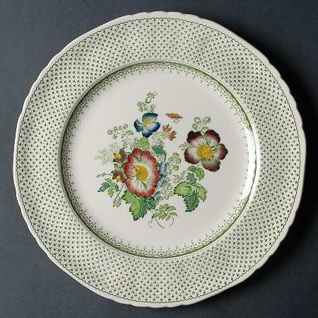 Paynsley Green Multicolor Dinner Plate