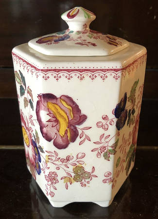 Paynsley Pink Ming Jar & Lid