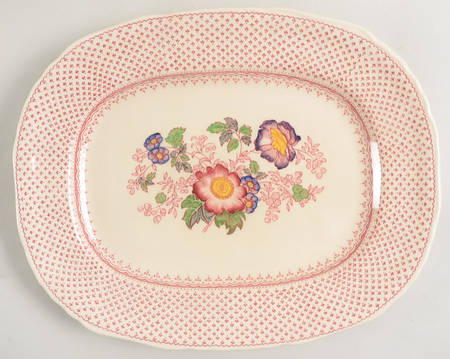 Paynsley Pink 11" Oval Serving Platter