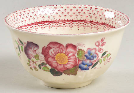 Paynsley Pink Open Sugar Bowl