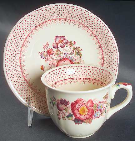 Paynsley Pink Oversized Cup & Saucer Set