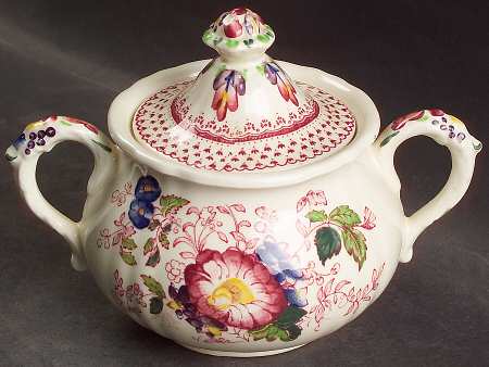 Paynsley Pink Sugar Bowl & Lid