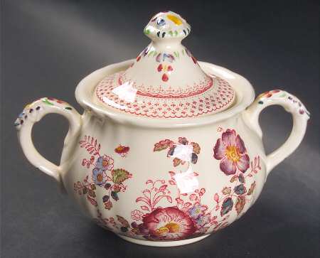 Paynsley Pink Sugar Bowl & Lid