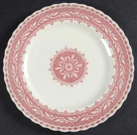 Plymouth Red Salad Plate