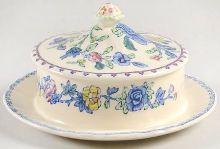 Round Covered Butter