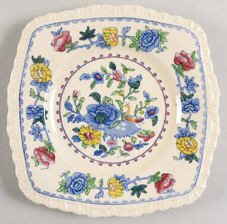 Regency Plantation Colonial 9" Square Cookie Plate