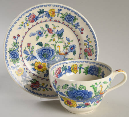 Regency Plantation Colonial Jumbo Cup & Saucer Set