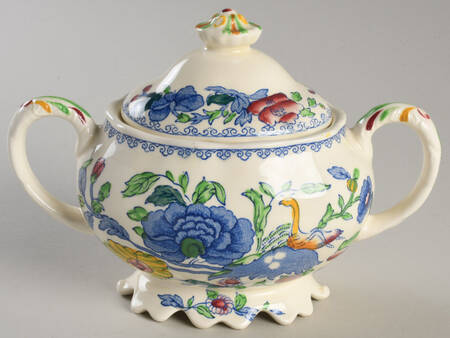 Regency Plantation Colonial Sugar Bowl & Lid